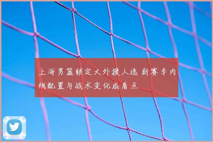 上海男篮锁定大外援人选 新赛季内线配置与战术变化成看点